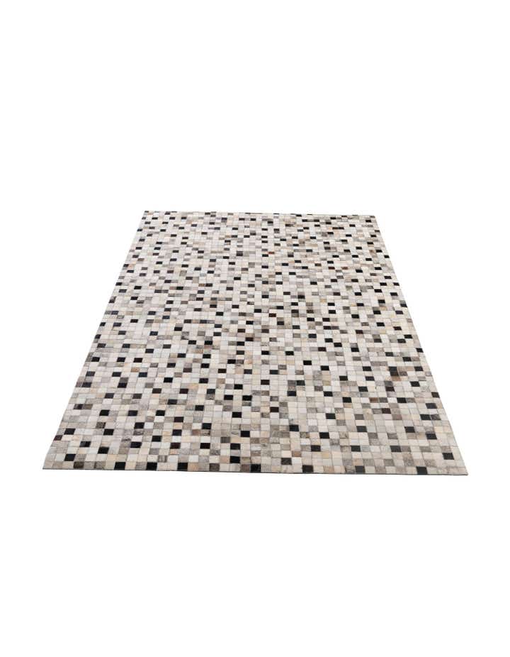 5' 2 x 8' 2 Cowhide - Patchwork Rug