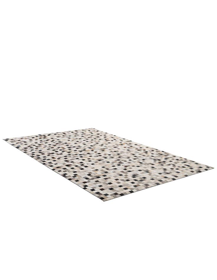 Detail image of 5' x 7' 11 Cowhide - Patchwork Rug