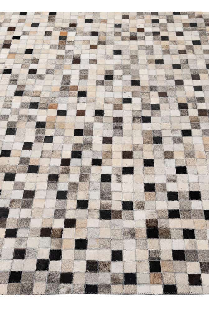 5' x 7' 11 Cowhide - Patchwork Rug