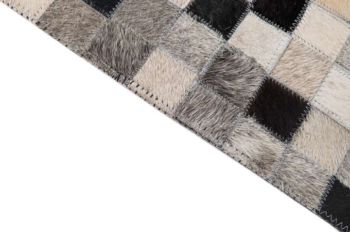 5' x 7' 11 Cowhide - Patchwork Rug
