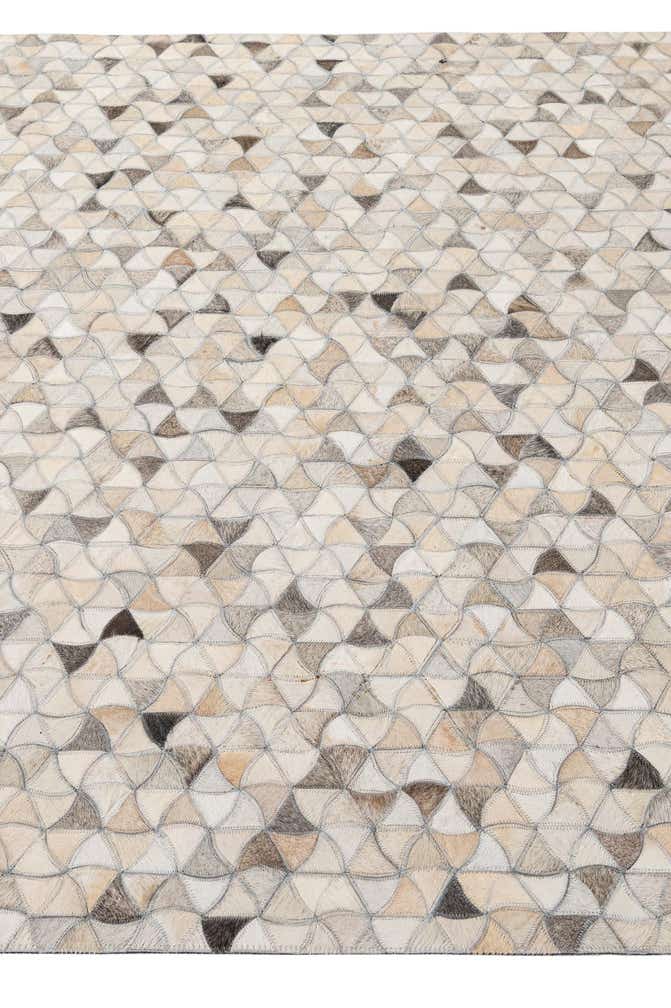 5' 2 x 8' Cowhide - Patchwork Rug