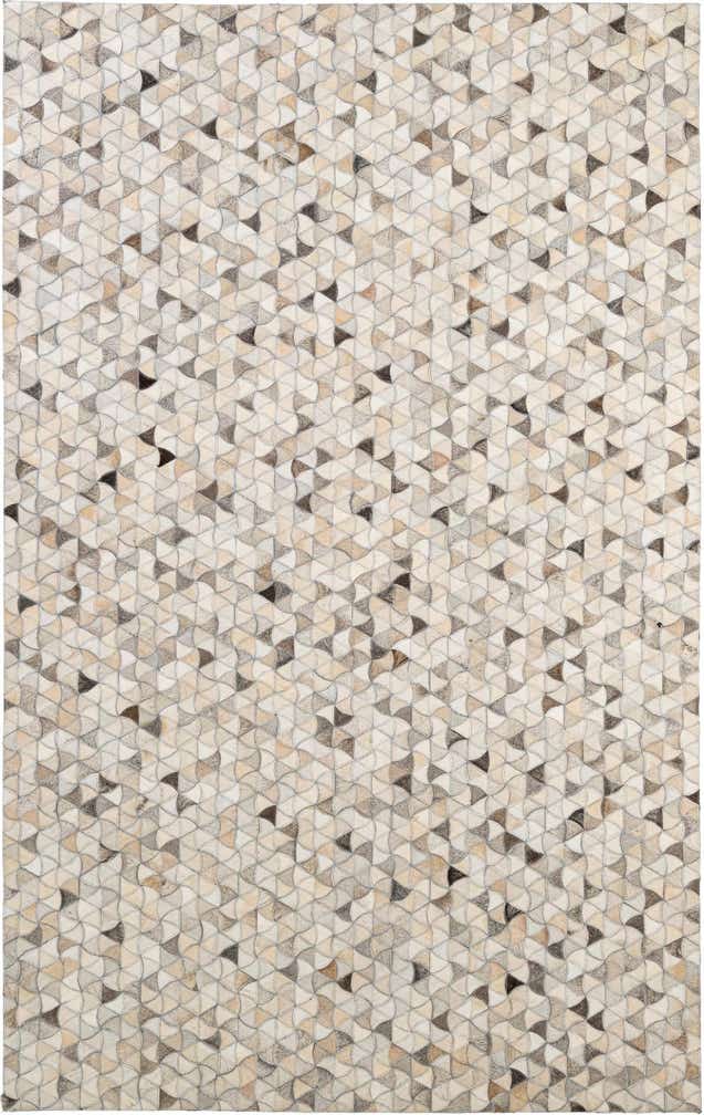 5' 2 x 8' Cowhide - Patchwork Rug