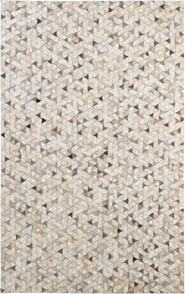 Detail image of 5' 2 x 8' Cowhide - Patchwork Rug
