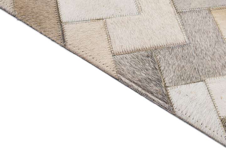 5' 3 x 7' 11 Cowhide - Patchwork Rug