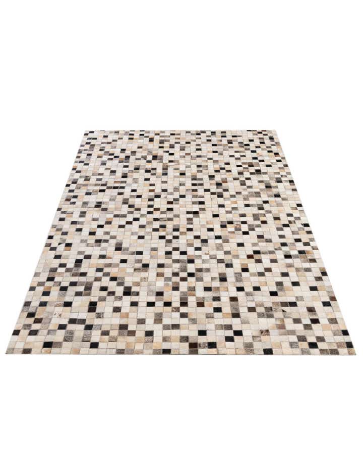 4' 11 x 8' 2 Cowhide - Patchwork Rug