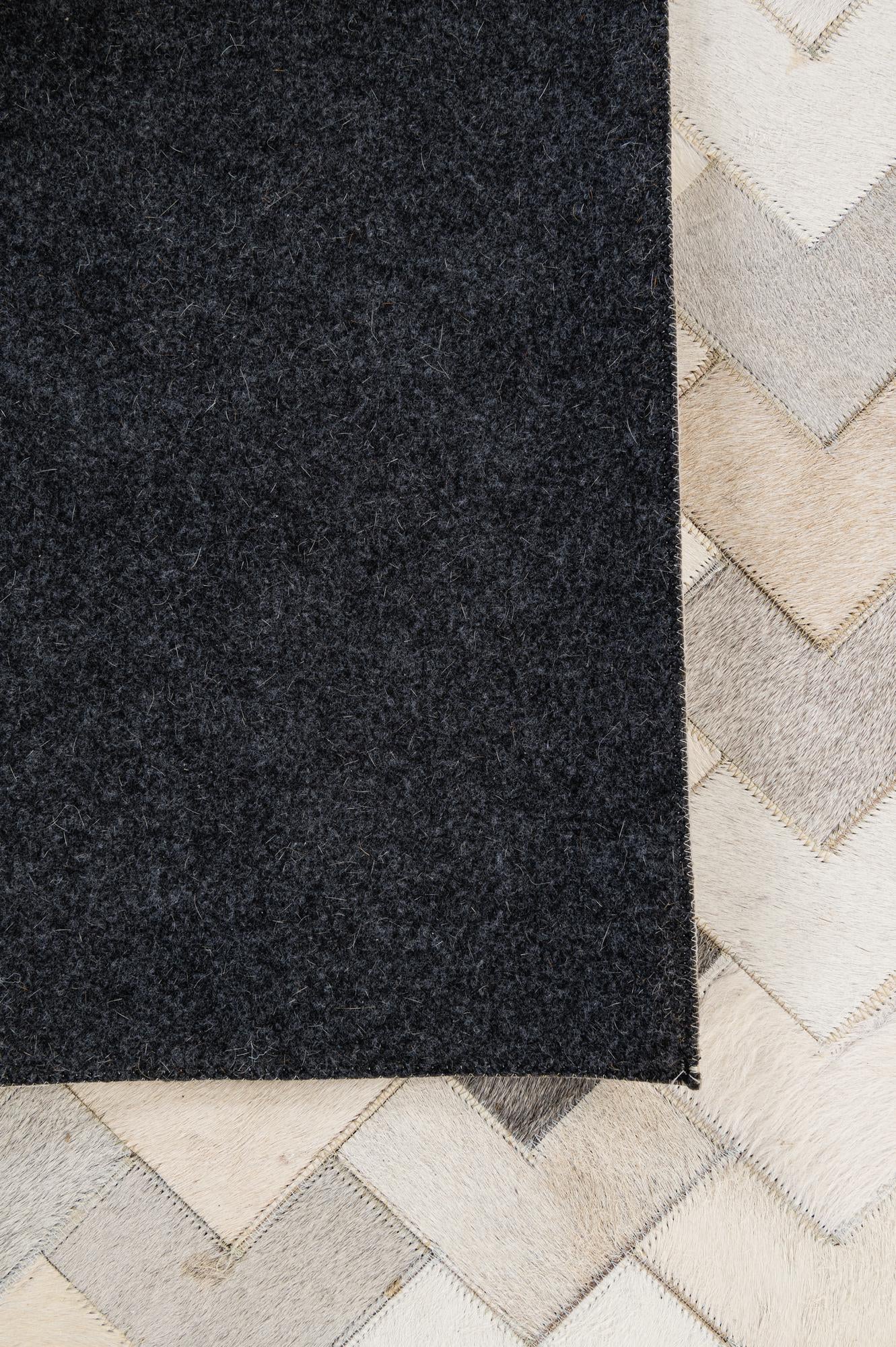5' 3 x 7' 11 Cowhide - Patchwork Rug