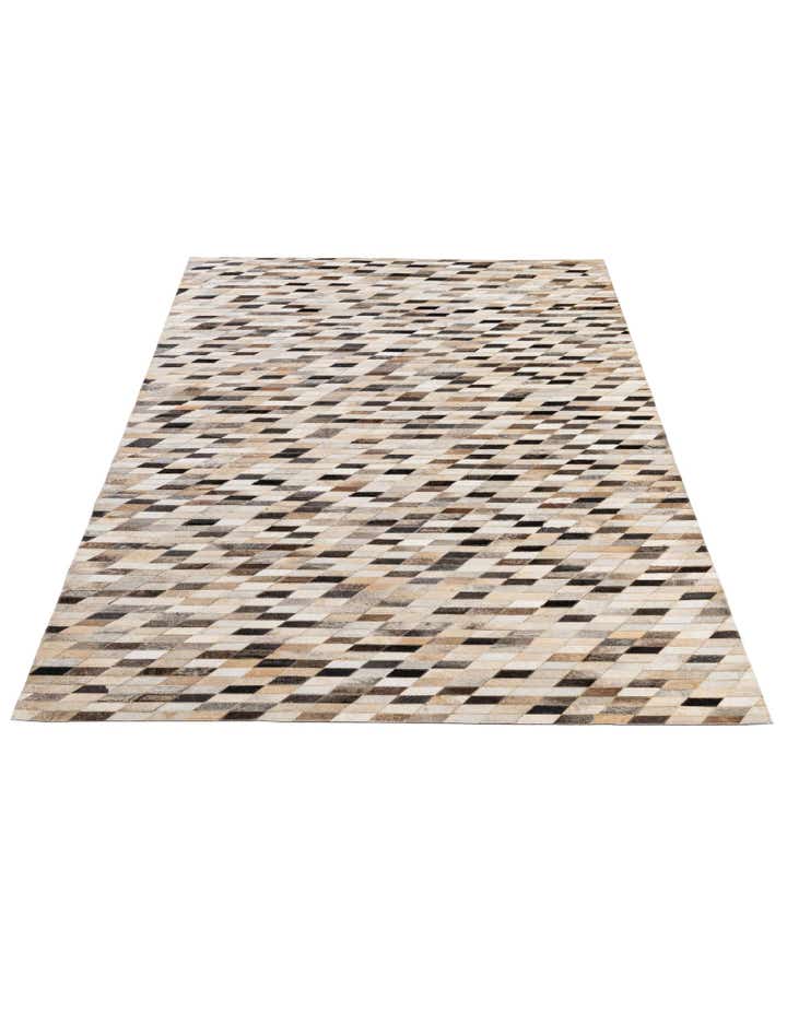 5' 1 x 7' 10 Cowhide - Patchwork Rug