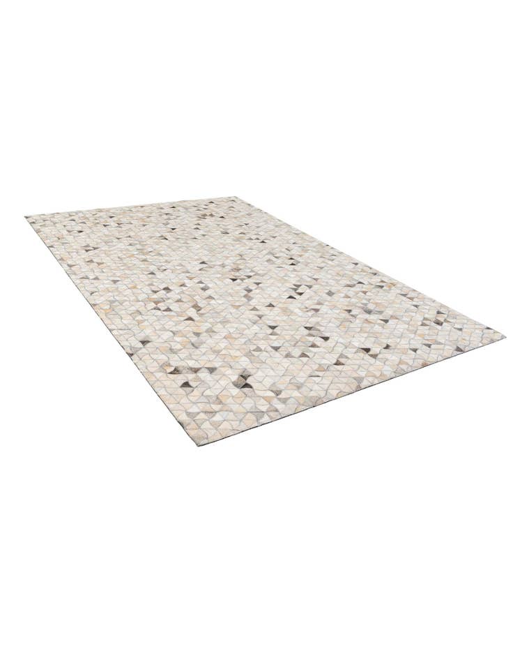 Detail image of 5' x 8' Cowhide - Patchwork Rug