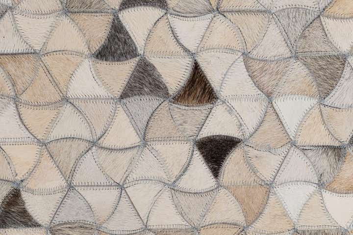 5' x 8' Cowhide - Patchwork Rug