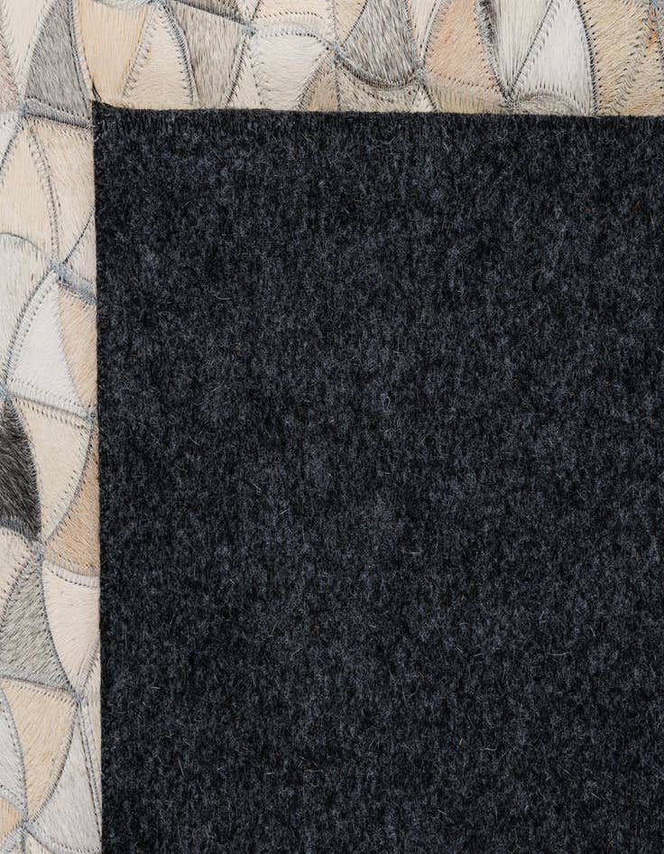 Detail image of 5' x 8' Cowhide - Patchwork Rug