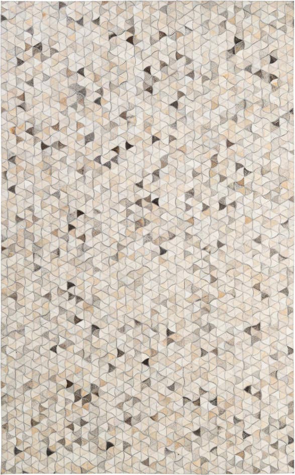 Detail image of 5' x 8' Cowhide - Patchwork Rug