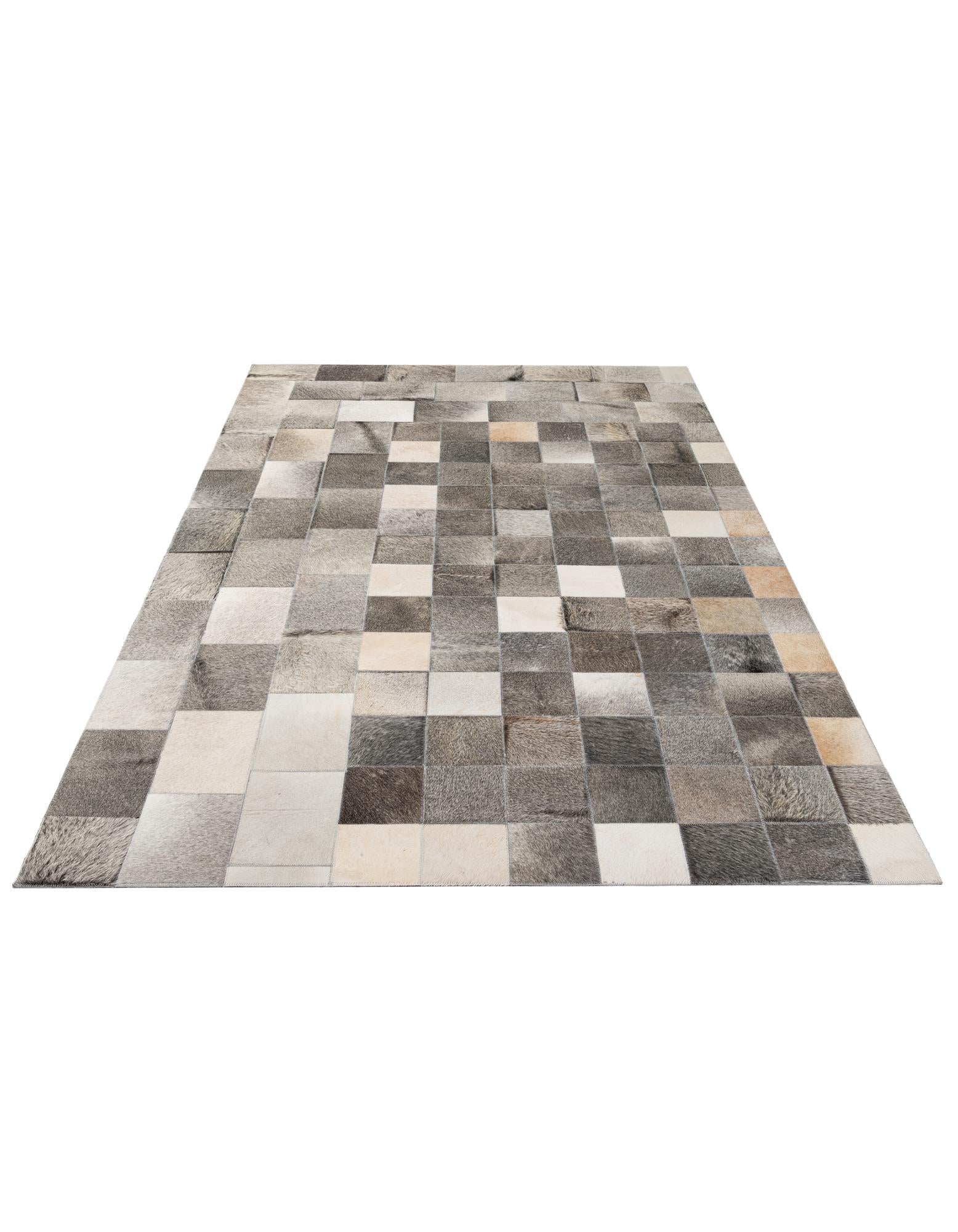 5' x 8' Cowhide - Patchwork Rug
