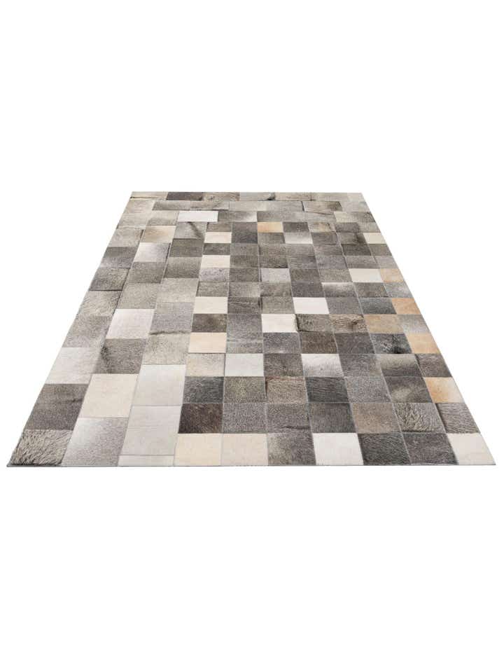5' x 8' Cowhide - Patchwork Rug