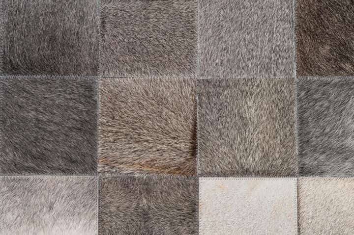 5' x 8' Cowhide - Patchwork Rug