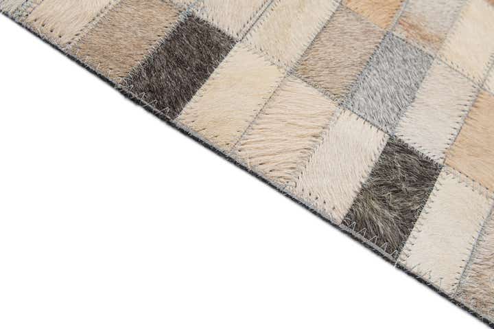 5' 1 x 8' 1 Cowhide - Patchwork Rug