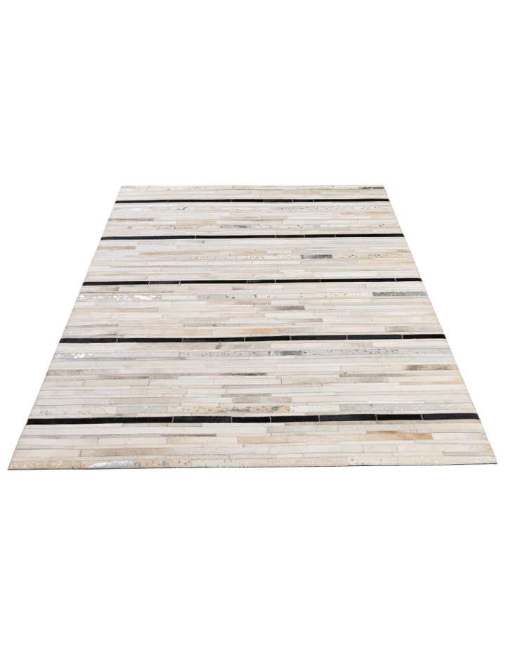 5' 2 x 8' 1 Cowhide - Patchwork Rug