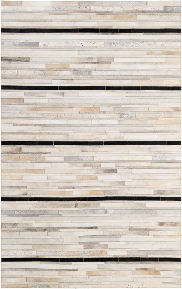 5' 2 x 8' 1 Cowhide - Patchwork Rug