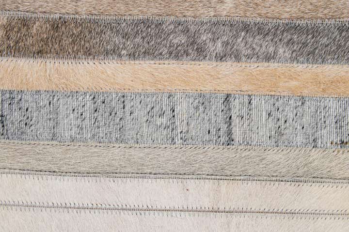 5' 1 x 8' 1 Cowhide - Patchwork Rug