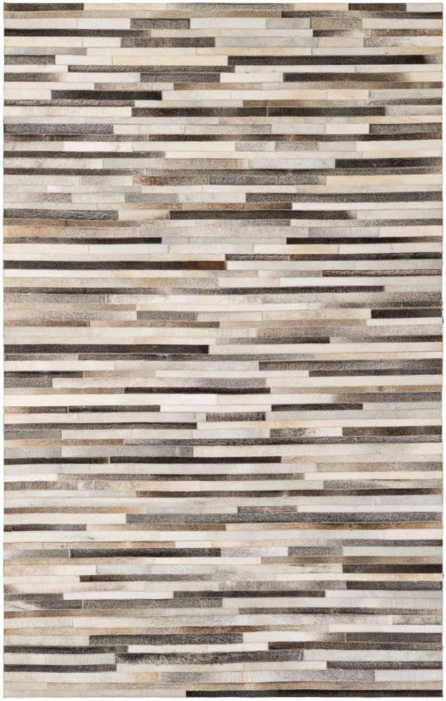 5' 2 x 8' Cowhide - Patchwork Rug