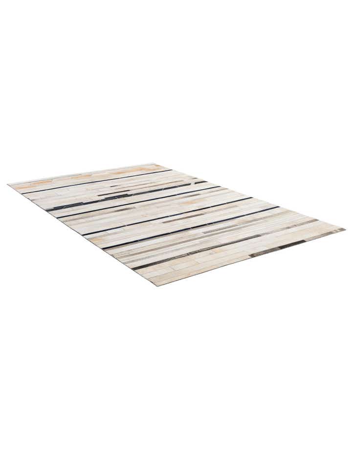 4' 11 x 7' 8 Cowhide - Patchwork Rug