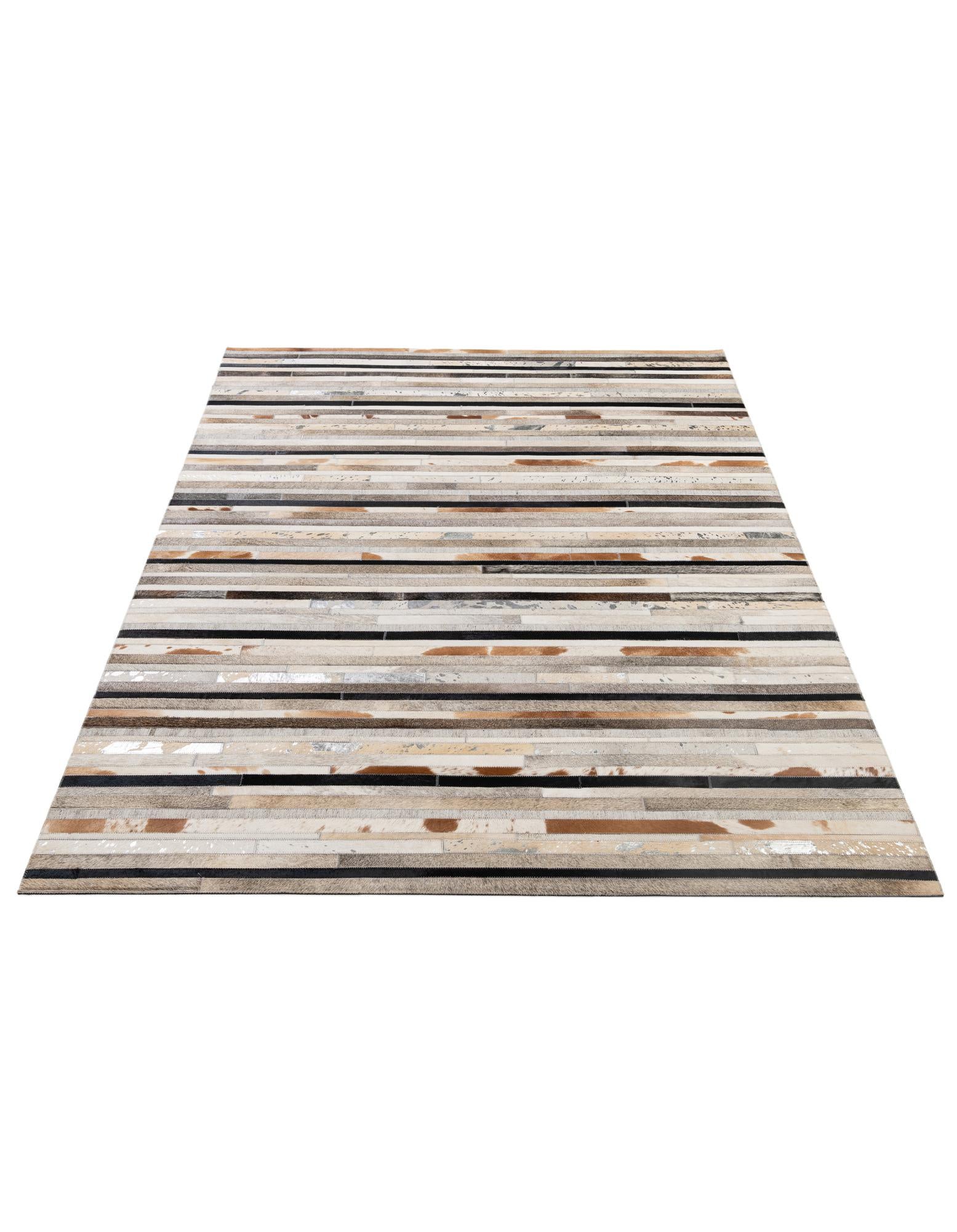 5' 1 x 8' 1 Cowhide - Patchwork Rug