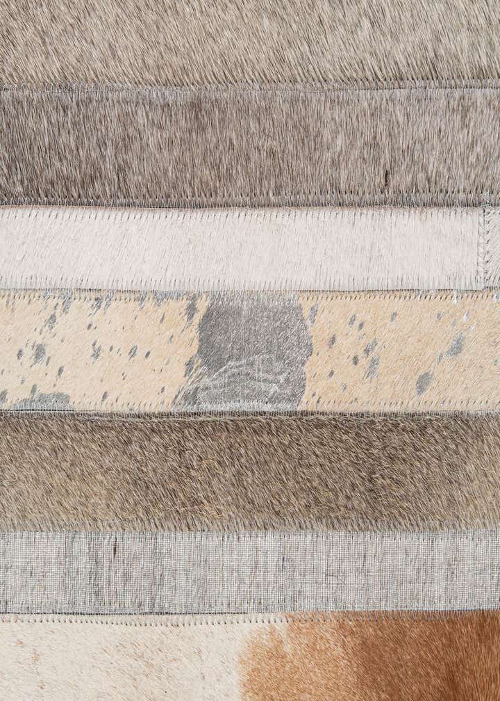 5' 1 x 8' 1 Cowhide - Patchwork Rug