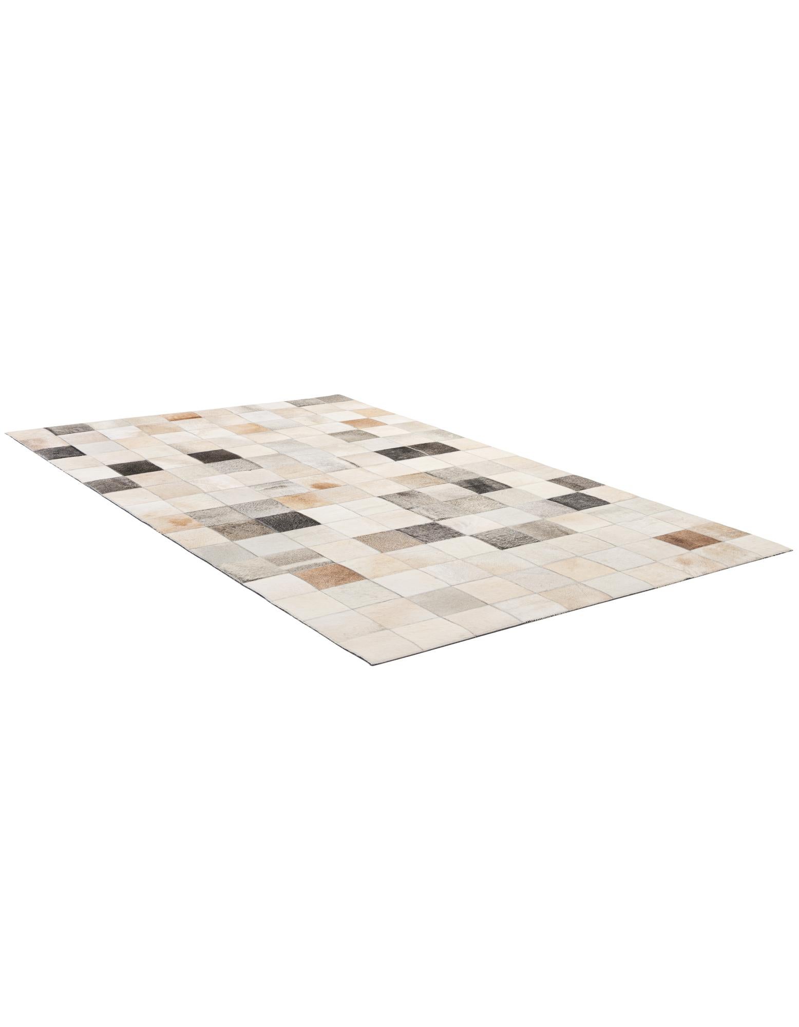 5' 1 x 7' 10 Cowhide - Patchwork Rug