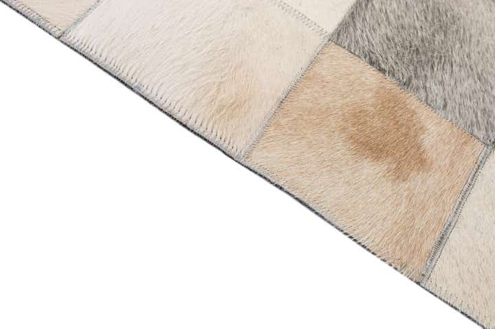 5' 1 x 7' 10 Cowhide - Patchwork Rug