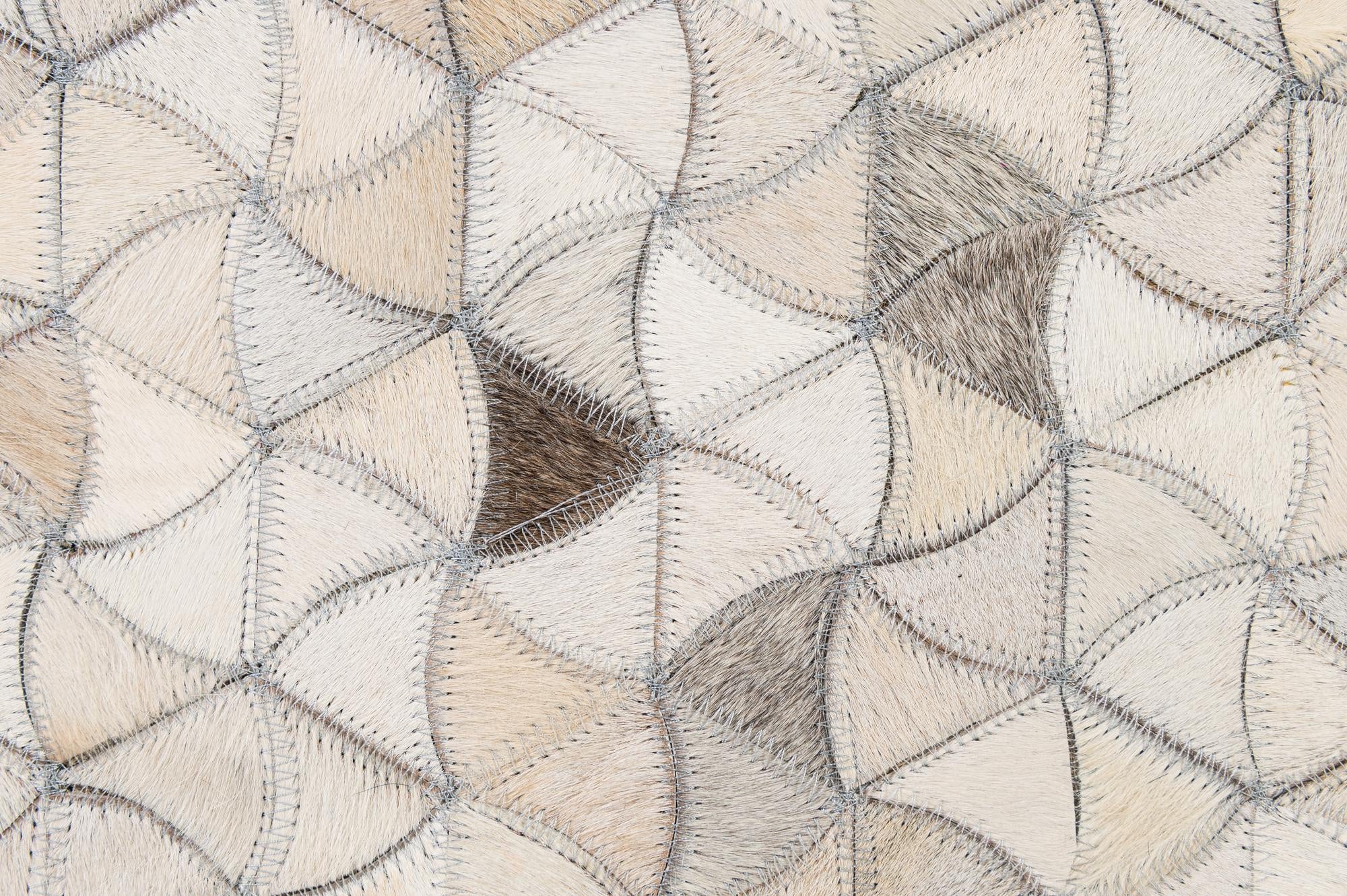 5' x 8' Cowhide - Patchwork Rug