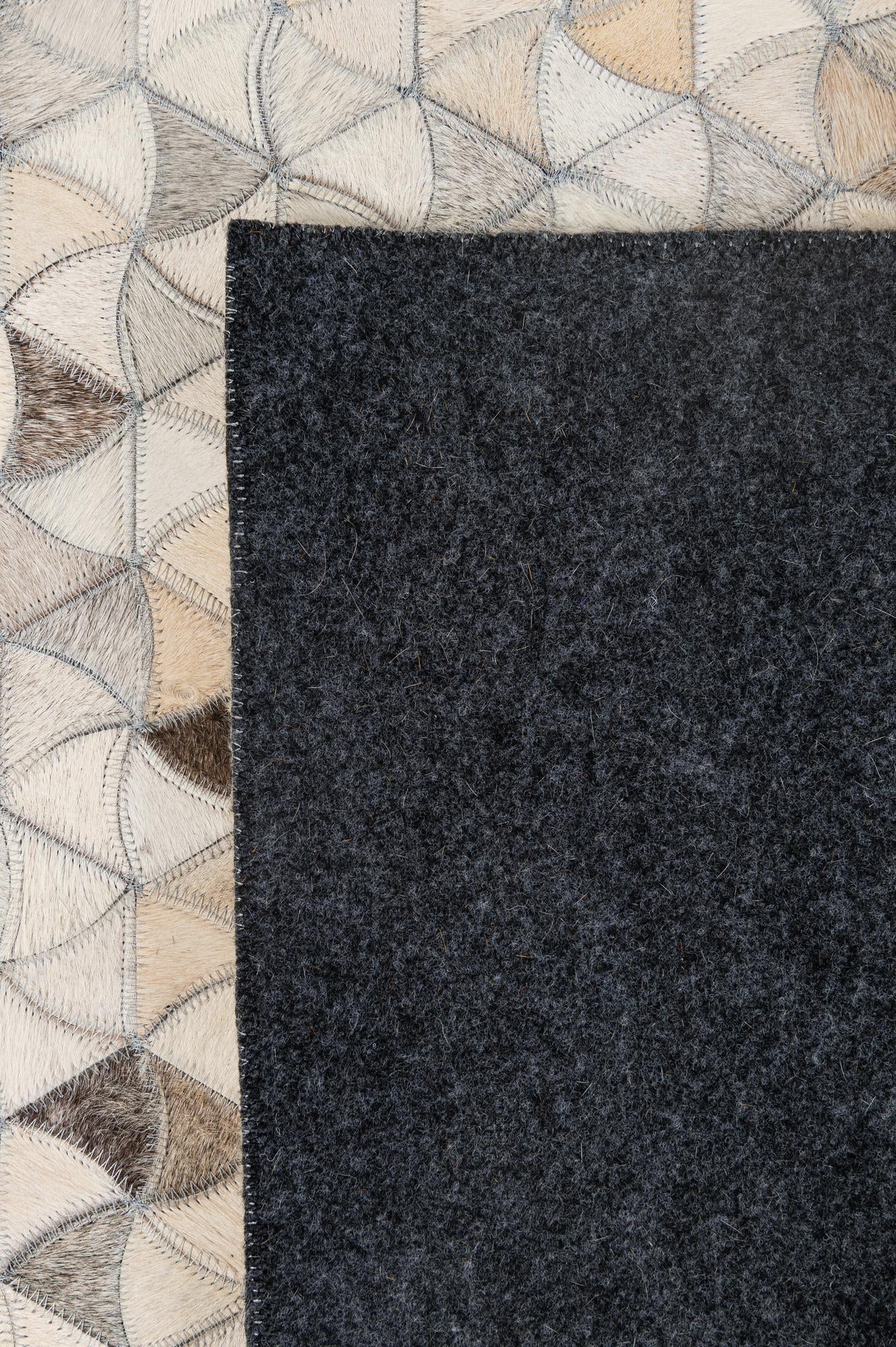 5' x 8' Cowhide - Patchwork Rug