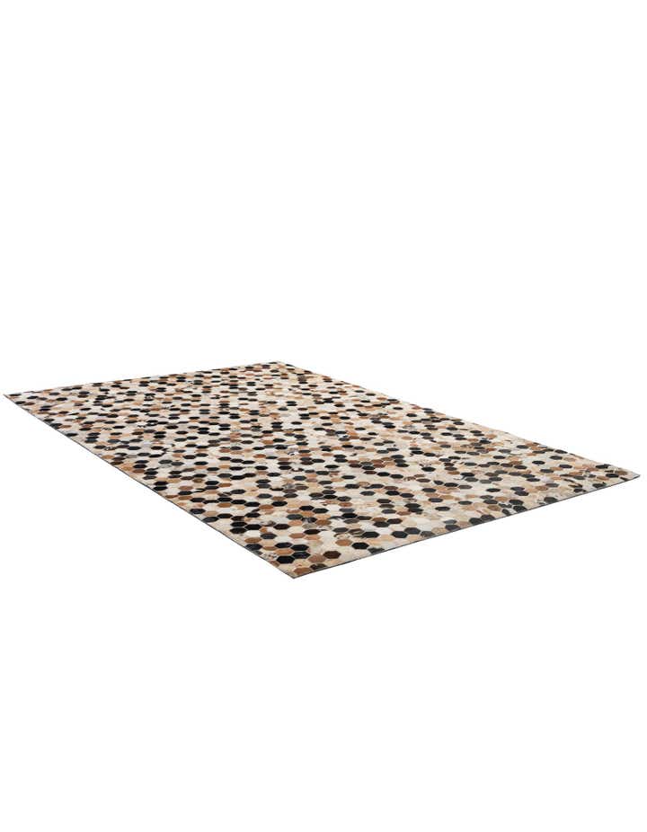 5' 1 x 7' 11 Cowhide - Patchwork Rug