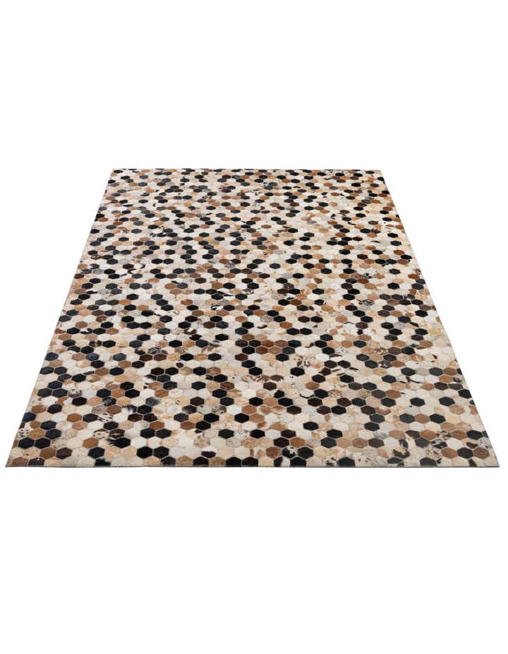 5' 1 x 7' 11 Cowhide - Patchwork Rug