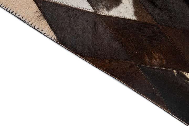 5' 9 x 8' 1 Cowhide - Patchwork Rug