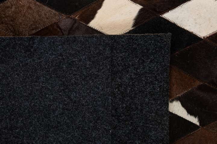 5' 9 x 8' 1 Cowhide - Patchwork Rug