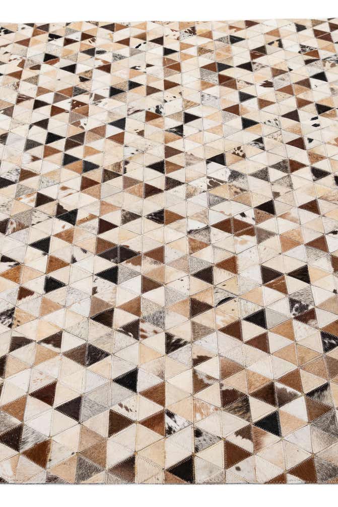 5' 1 x 7' 11 Cowhide - Patchwork Rug