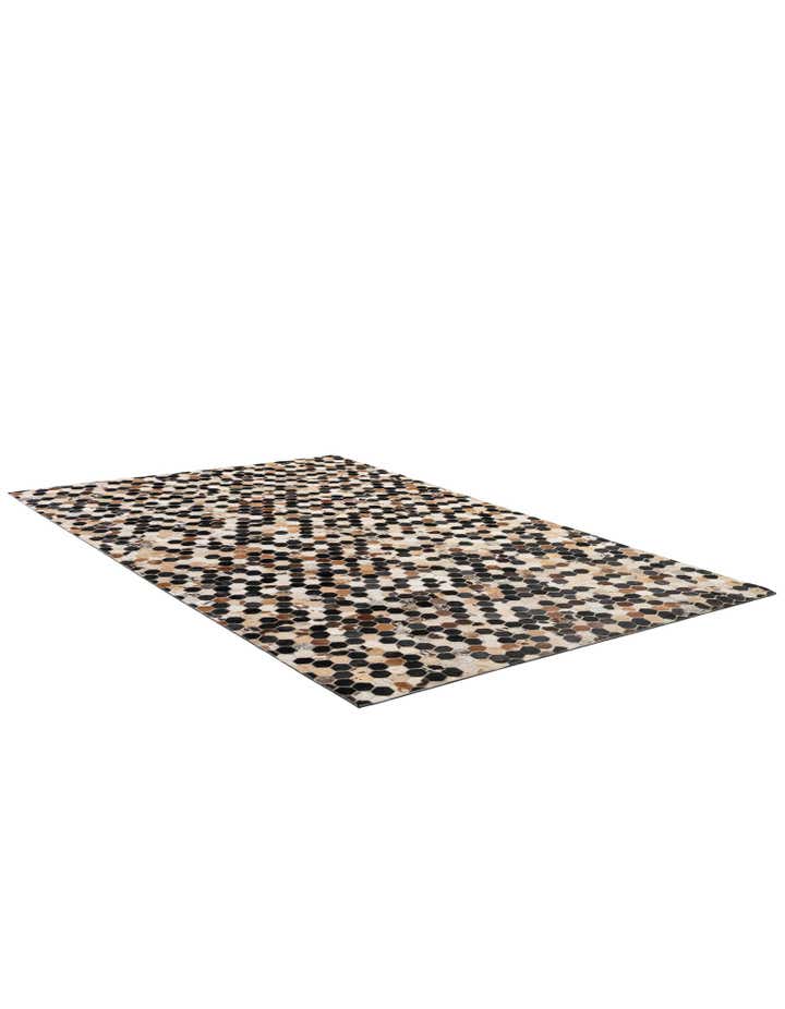5' 1 x 7' 11 Cowhide - Patchwork Rug
