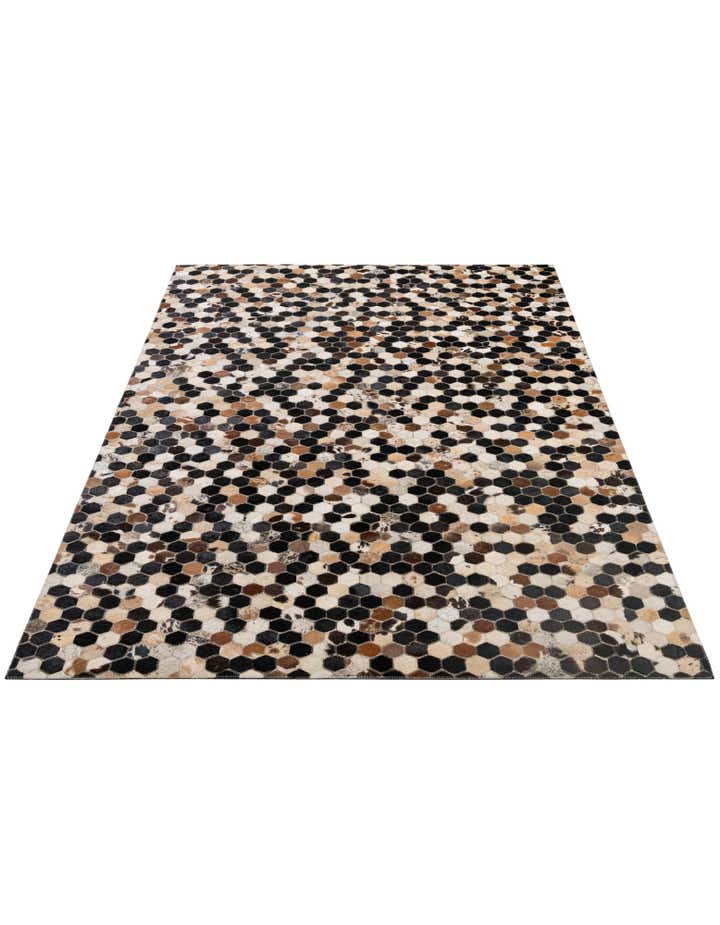 5' 1 x 7' 11 Cowhide - Patchwork Rug