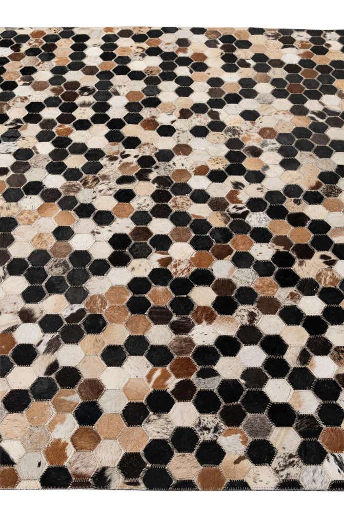 5' 1 x 7' 11 Cowhide - Patchwork Rug