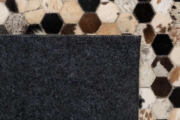 5' 1 x 7' 11 Cowhide - Patchwork Rug