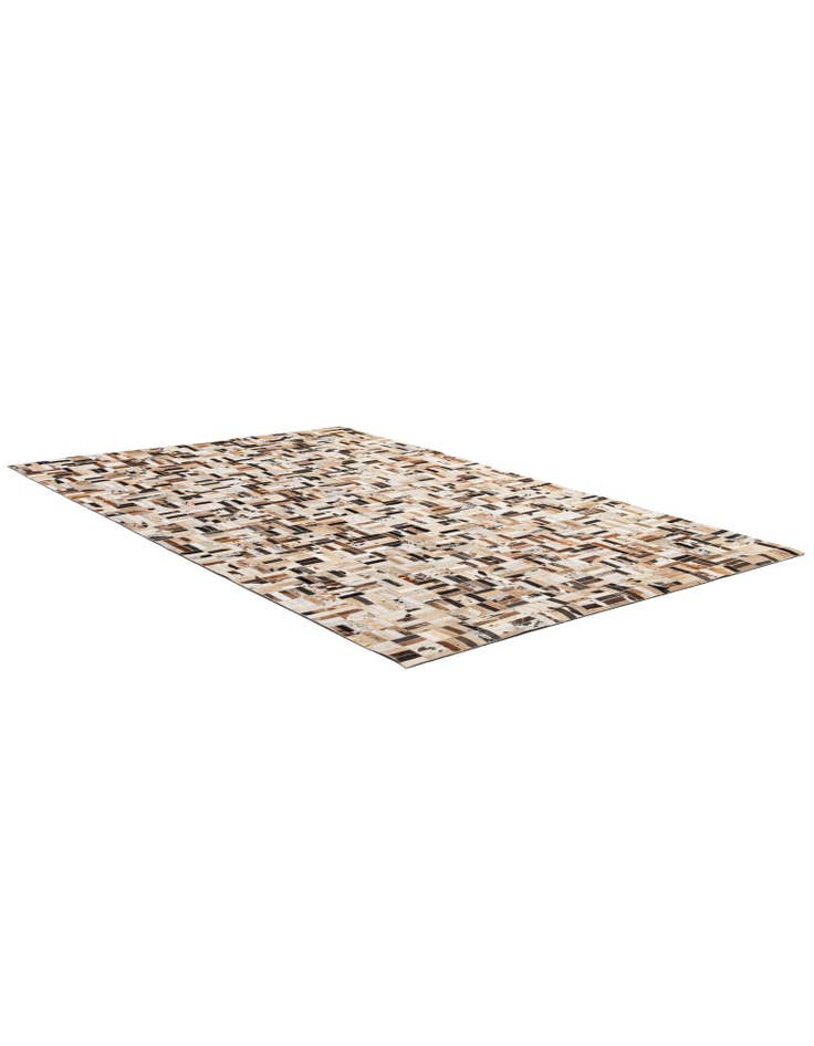 Detail image of 5' x 8' Cowhide - Patchwork Rug