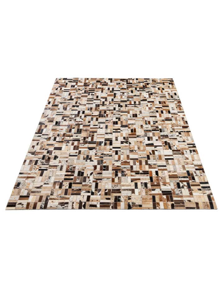 5' x 8' Cowhide - Patchwork Rug