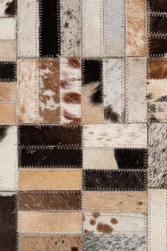 5' x 8' Cowhide - Patchwork Rug