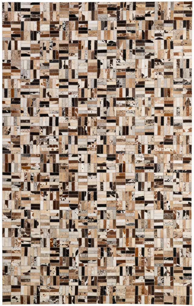 5' x 8' Cowhide - Patchwork Rug