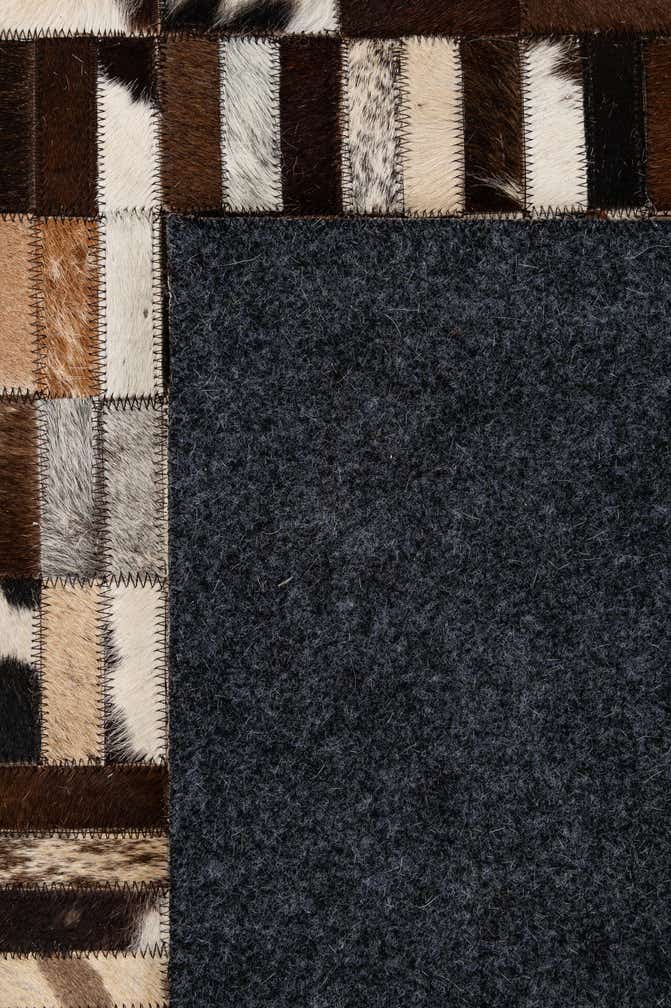 5' x 7' 10 Cowhide - Patchwork Rug