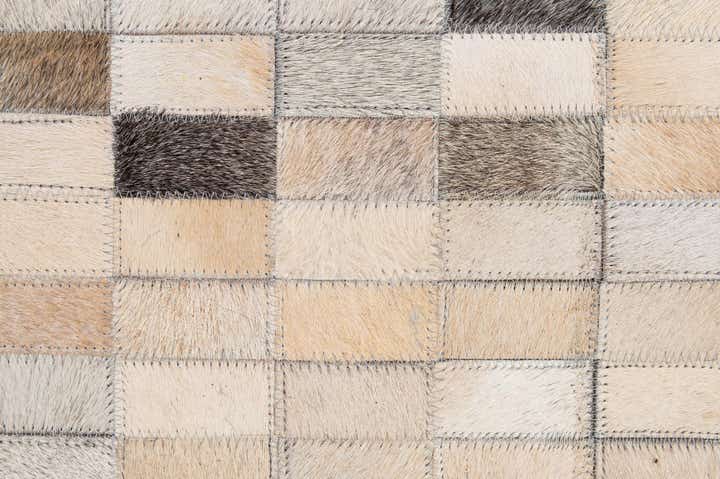 5' x 8' Cowhide - Patchwork Rug