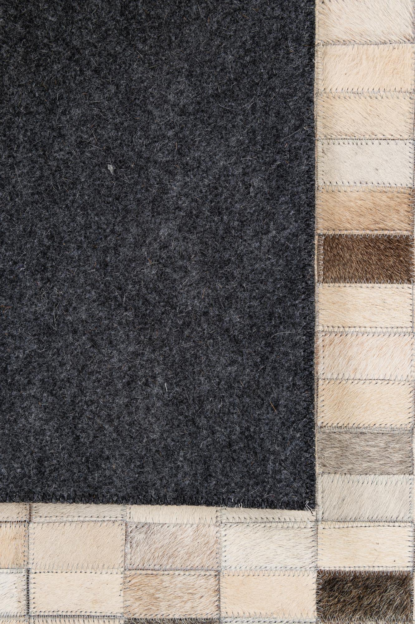 5' x 8' Cowhide - Patchwork Rug