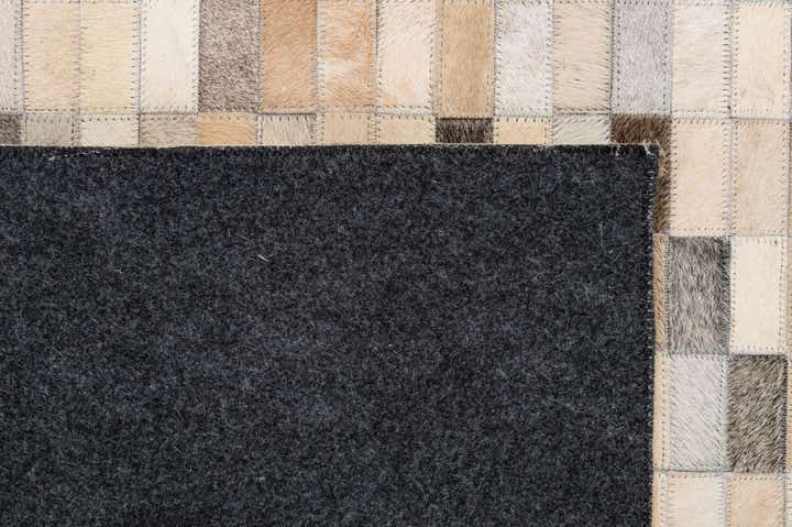 5' 3 x 8' Cowhide - Patchwork Rug