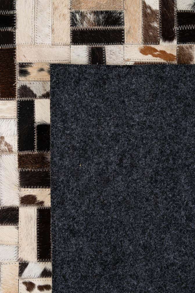 5' x 7' 11 Cowhide - Patchwork Rug