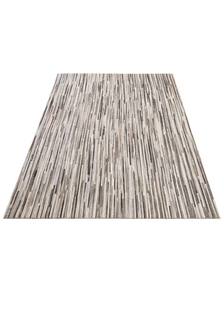 5' 1 x 8' 2 Cowhide - Patchwork Rug