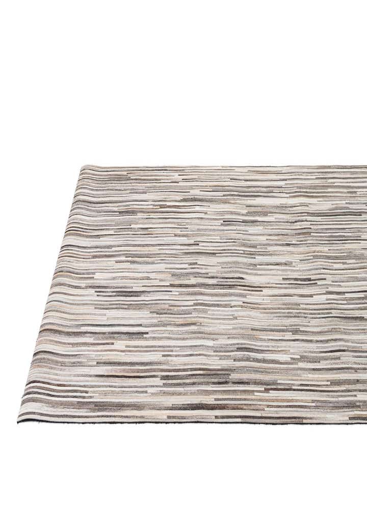 5' 1 x 8' 2 Cowhide - Patchwork Rug
